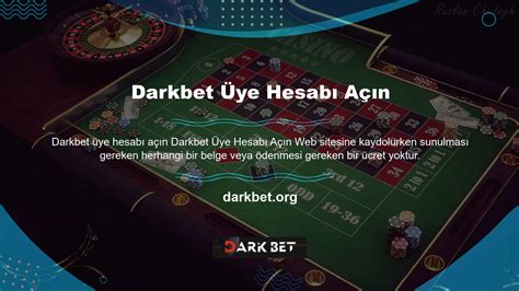 Darkbet Güncel Casino Oyunu